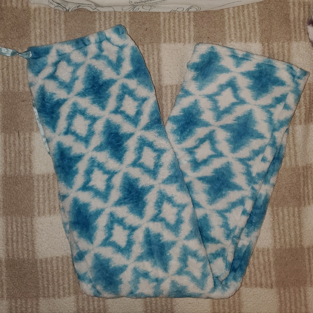 5 for $25 | Mayfair Diamond Pattern Plush Pajama Pants